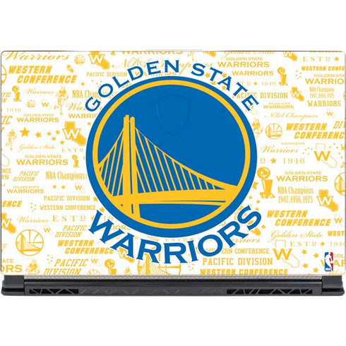 NBA Golden State Warriors Historic Blast MSI GS65 Stealth Laptop Skin