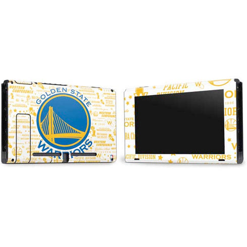 NBA Golden State Warriors Historic Blast Nintendo Switch Bundle Skin
