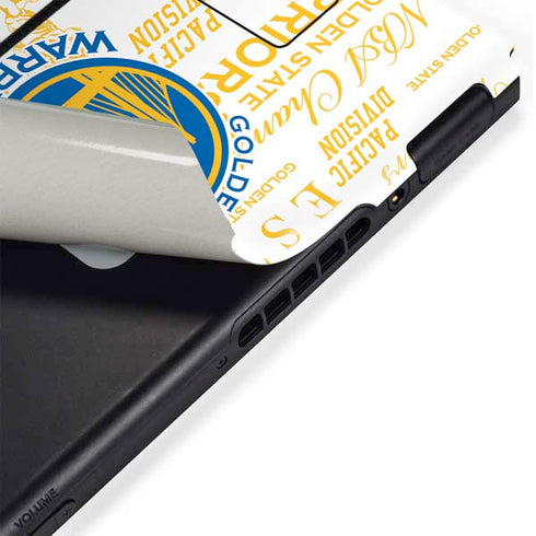 NBA Golden State Warriors Historic Blast Nintendo Switch Bundle Skin