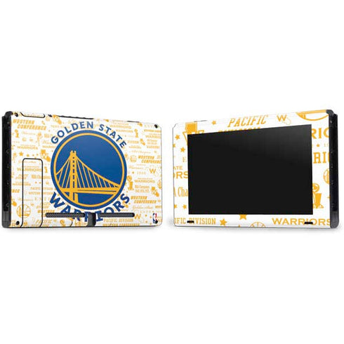 NBA Golden State Warriors Historic Blast Nintendo Skins