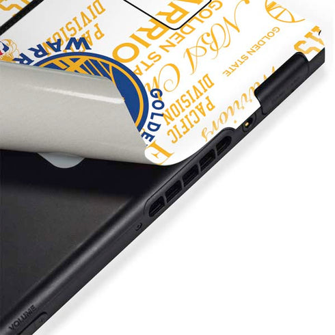 NBA Golden State Warriors Historic Blast Nintendo Skins