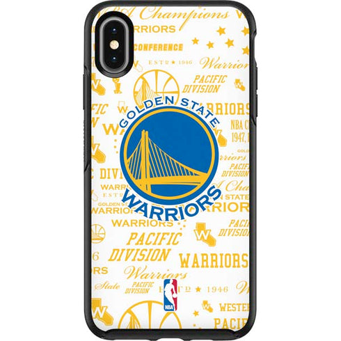 NBA Golden State Warriors Historic Blast Otterbox Symmetry iPhone Skin