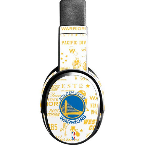 NBA Golden State Warriors Historic Blast Skullcandy Crusher Wireless Skin