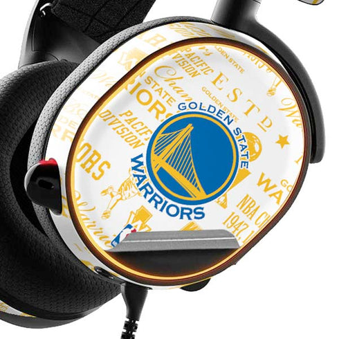 NBA Golden State Warriors Historic Blast SteelSeries Arctis 3 Skin