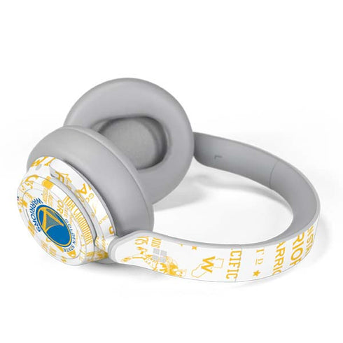NBA Golden State Warriors Historic Blast Surface Headphones Skin