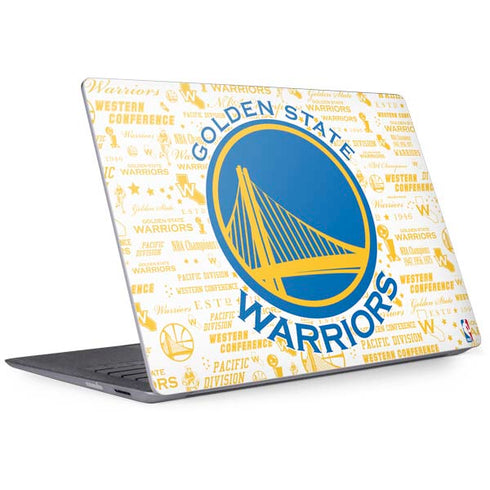 NBA Golden State Warriors Historic Blast Surface Laptop 2 Skin