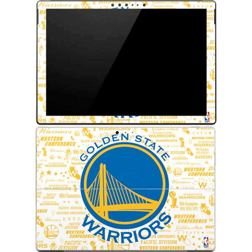 NBA Golden State Warriors Historic Blast Surface Pro 4 Skin