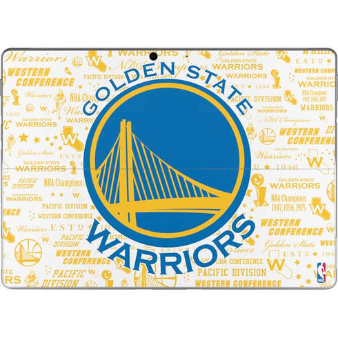 NBA Golden State Warriors Historic Blast Surface Pro 9 Skin