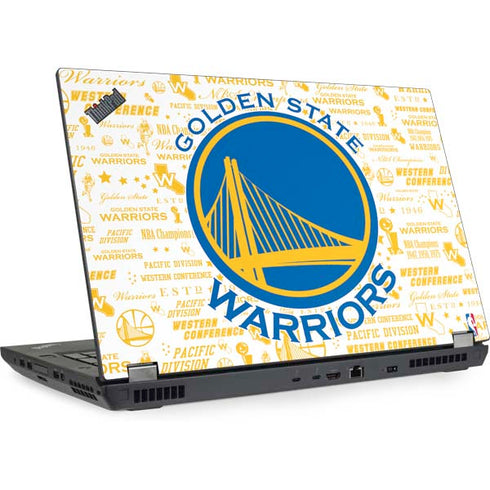 NBA Golden State Warriors Historic Blast Lenovo ThinkPad Skin