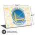 NBA Golden State Warriors Historic Blast Universal Laptop 14in (11.4 x 8.2in) Skin