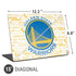 NBA Golden State Warriors Historic Blast Universal Laptop 15in (12.2 x 8.8in) Skin