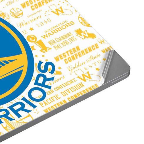NBA Golden State Warriors Historic Blast Universal Laptop 17in (13.8 x 10in) Skin