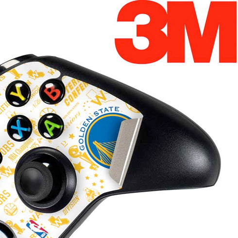 NBA Golden State Warriors Historic Blast Xbox One Controller Skin