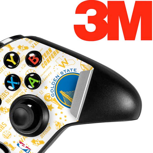 NBA Golden State Warriors Historic Blast Xbox One S Controller Skin