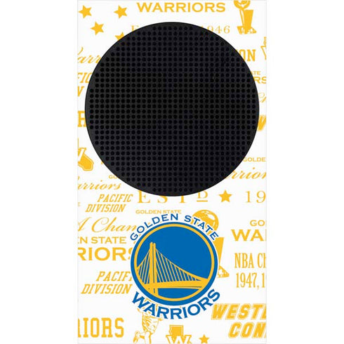 NBA Golden State Warriors Historic Blast Xbox Series S Bundle Skin