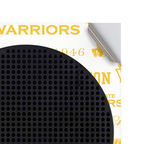 NBA Golden State Warriors Historic Blast Xbox Series S Console Skin