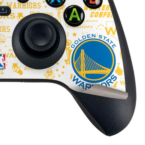 NBA Golden State Warriors Historic Blast Xbox Series X Bundle Skin