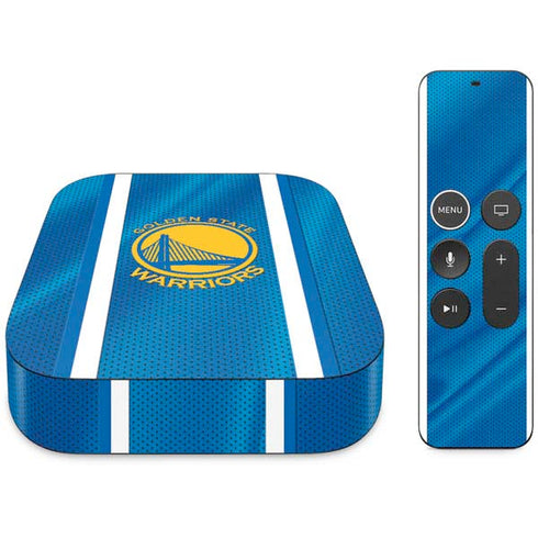NBA Golden State Warriors Jersey Apple TV Skin