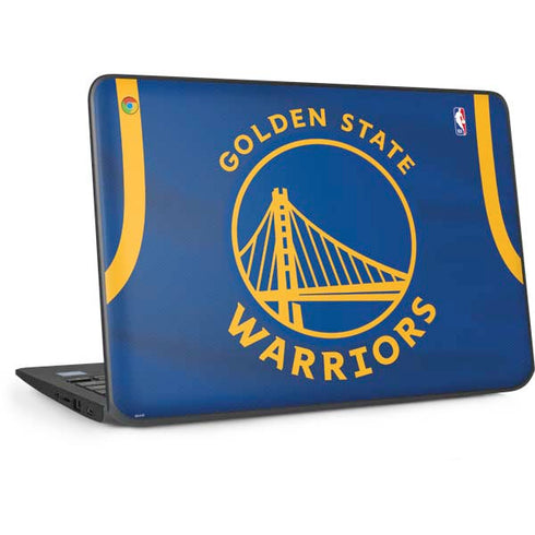 NBA Golden State Warriors Jersey HP Chromebook Skin