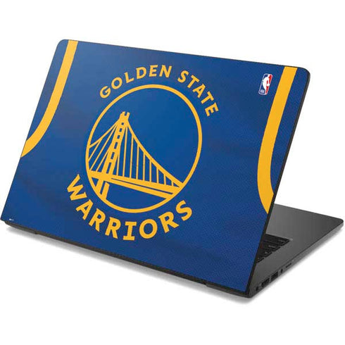 NBA Golden State Warriors Jersey Dell Chromebook Skin