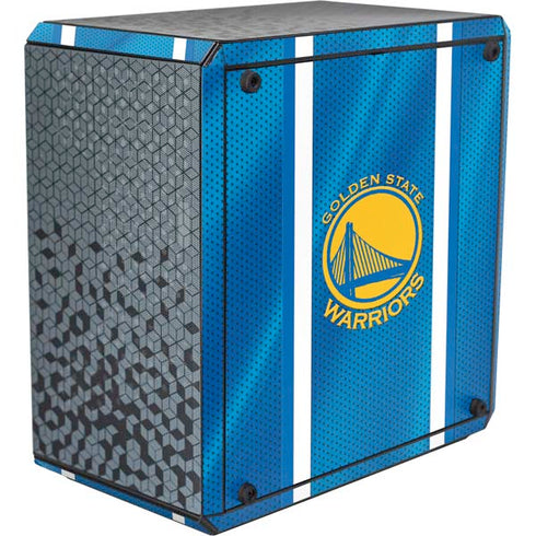 NBA Golden State Warriors Jersey Cooler Master MasterBox Q300L Mini Tower Skin