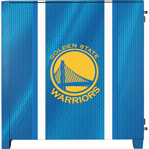NBA Golden State Warriors Jersey Corsair 4000D Tempered Glass Mid-Tower ATX Case Skin