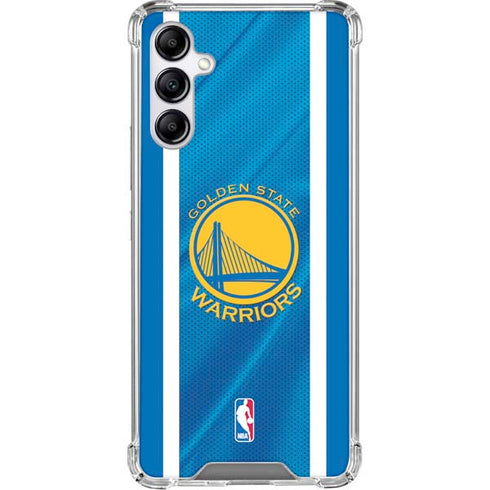 NBA Golden State Warriors Jersey Galaxy A15 5G Clear Case