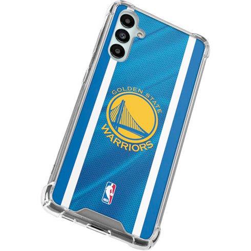 NBA Golden State Warriors Jersey Galaxy A15 5G Clear Case