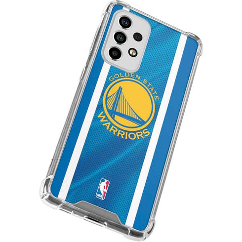 NBA Golden State Warriors Jersey Galaxy A33 5G Clear Case