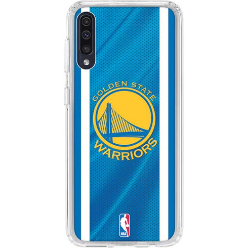 NBA Golden State Warriors Jersey Galaxy A50 Clear Case