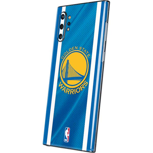 NBA Golden State Warriors Jersey Galaxy Note 10 Plus Skin