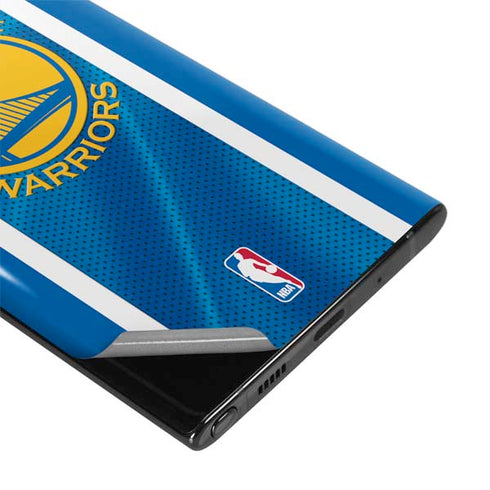NBA Golden State Warriors Jersey Galaxy Note 10 Plus Skin