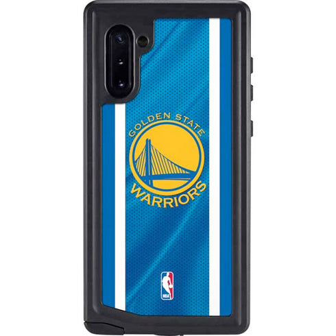 NBA Golden State Warriors Jersey Galaxy Note 10 Waterproof Case