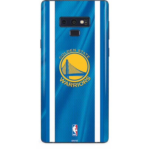 NBA Golden State Warriors Jersey Galaxy Note 9 Skin
