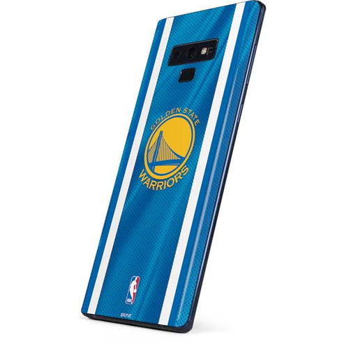 NBA Golden State Warriors Jersey Galaxy Note 9 Skin