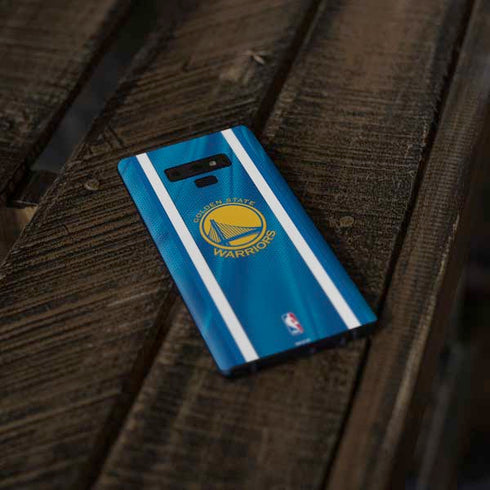 NBA Golden State Warriors Jersey Galaxy Note 9 Skin