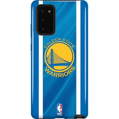 NBA Golden State Warriors Jersey Galaxy Note20 5G Pro Case