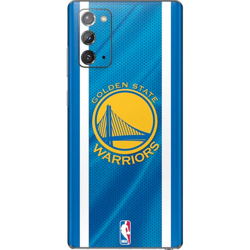 NBA Golden State Warriors Jersey Galaxy Note20 5G Skin