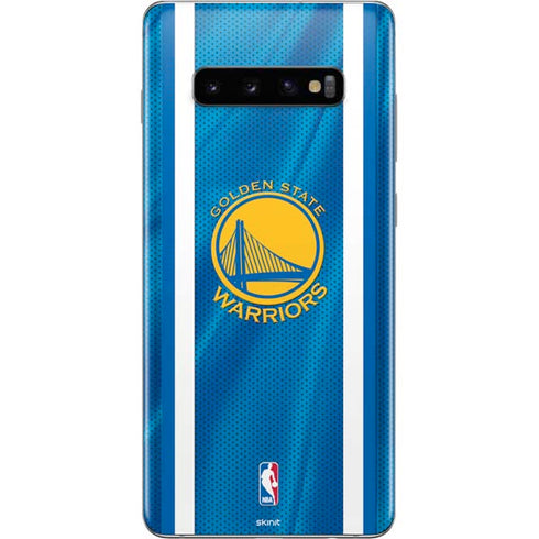 NBA Golden State Warriors Jersey Galaxy S10 Plus Skin