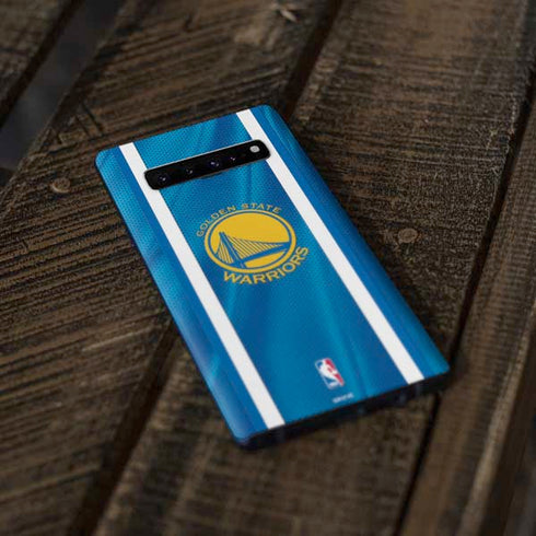 NBA Golden State Warriors Jersey Galaxy S10 Skin