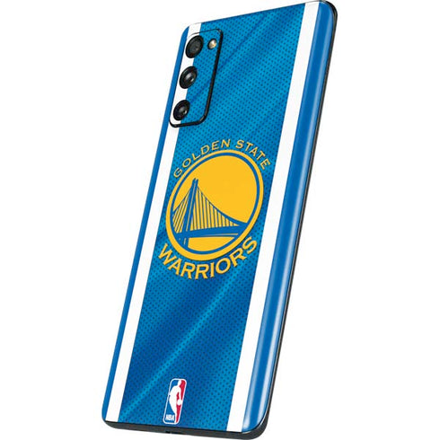 NBA Golden State Warriors Jersey Galaxy S20 Fan Edition Skin