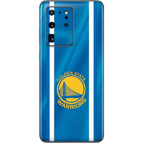 NBA Golden State Warriors Jersey Galaxy S20 Ultra 5G Skin
