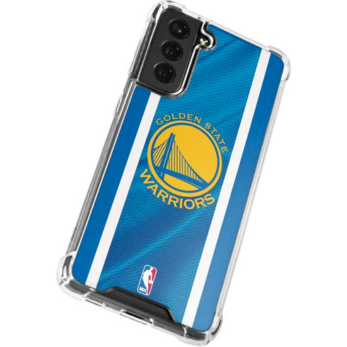 NBA Golden State Warriors Jersey Galaxy S22 Plus Clear Case
