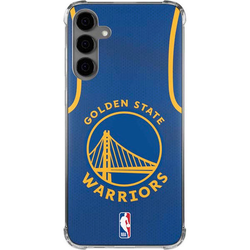 NBA Golden State Warriors Jersey Galaxy S24 Plus Clear Case