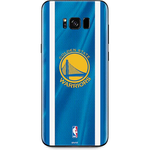 NBA Golden State Warriors Jersey Galaxy S8 Skin