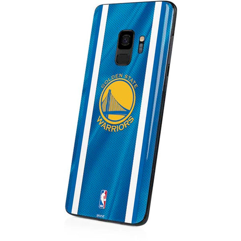 NBA Golden State Warriors Jersey Galaxy S9 Skin