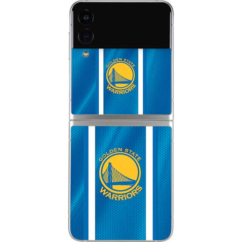 NBA Golden State Warriors Jersey Galaxy Z Flip3 5G Skin