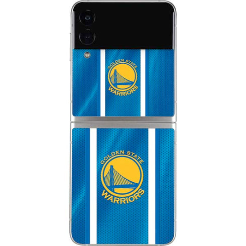 NBA Golden State Warriors Jersey Galaxy Z Flip4 5G Skin