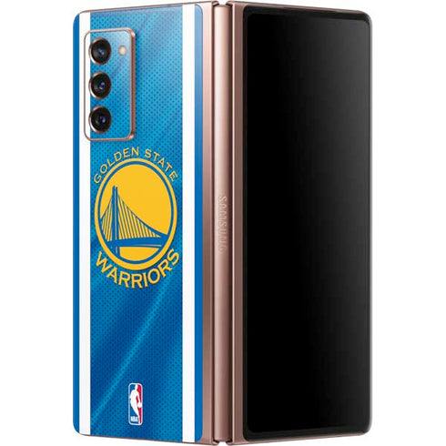 NBA Golden State Warriors Jersey Galaxy Z Fold2 5G Skin