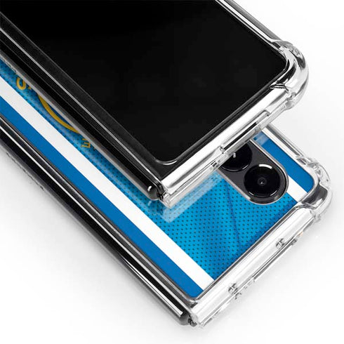 NBA Golden State Warriors Jersey Galaxy Z Fold4 5G Clear Case